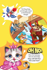 Ninja Kitties Trouble at the Bridge
