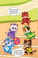 Ninja Kitties Fried Eggs and the Red Gem