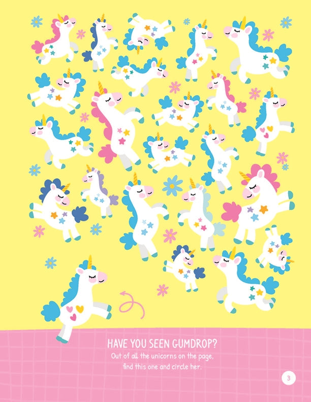 Unicorns Activity Book