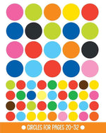 Sticker Fun: Learn About Shapes & Colors!
