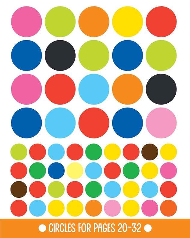 Sticker Fun: Learn About Shapes & Colors!