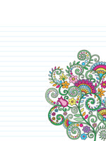 Notebook Doodles My Friendship Journal/Mi Diario de Amistad