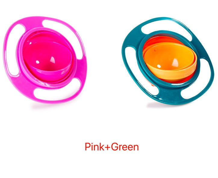 360 Rotate Universal Spill-proof Bowl Dishes - Cindi Book