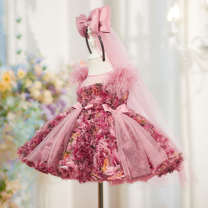 Little Girls Tutu Dress For A First Birthday Celebration - Cindi Book