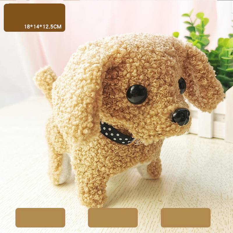 Simulation Electric Dog Plush Children's Toy - Cindi Book