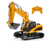 Channel remote control excavator alloy version 2.4G wireless remote control vehicle engineering vehicle excavator children's toys - Cindi Book