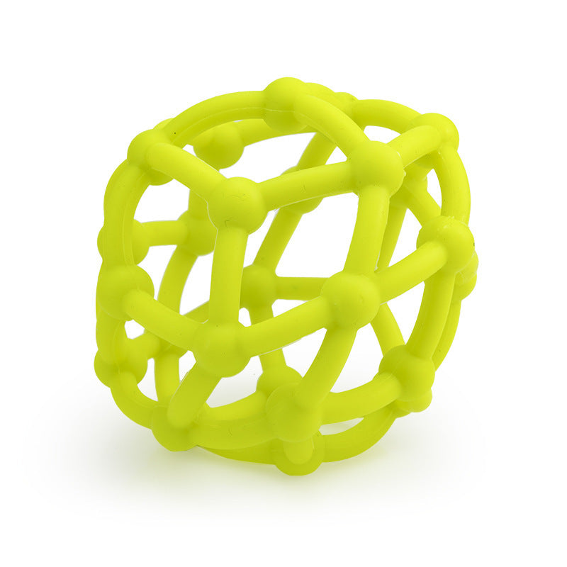 Baby Silicone Ball Newborn Soft Ball Round Hollow Small - Cindi Book