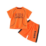 Children Short-sleeved Uniform Sportswear Set - Cindi Book