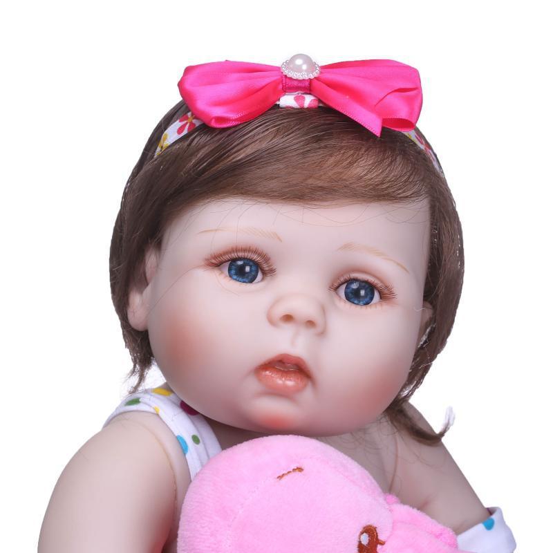 Simulation Baby Toys Cute Female Baby - Cindi Book