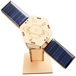 Diy Technology Small Production Stem Experimental Teaching Aids Space Model Artificial Satellite Educational Toys Solar Power Toy Kit Science - Cindi Book