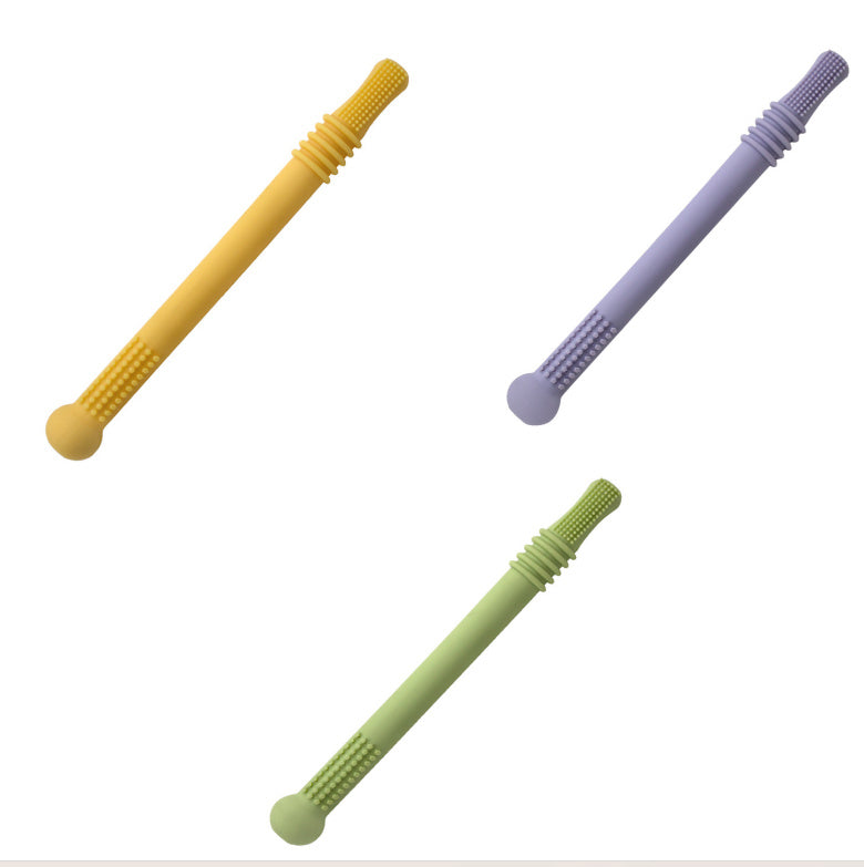Baby Teether Silicone Hollow Teething Tube - Cindi Book
