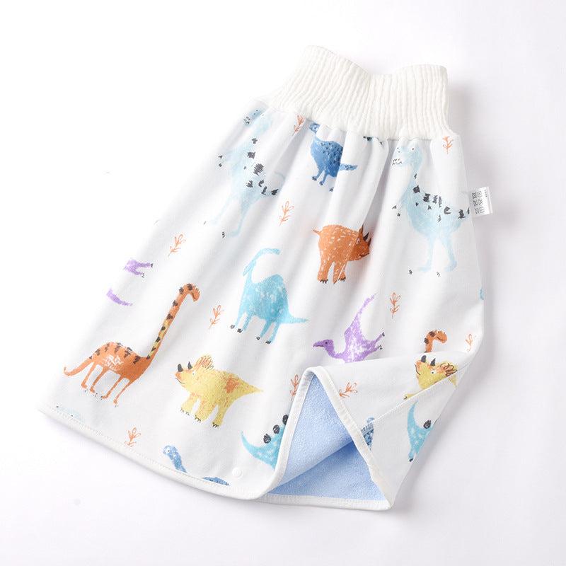 Cotton and Bamboo Fiber Baby Diaper Skirt