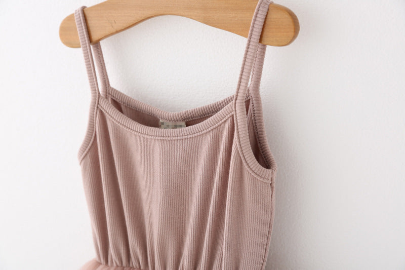 Girls Suspender Dress