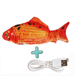 Electric Funny Cat Simulation Fish Beating Usb Jumping Cat Toy - Cindi Book