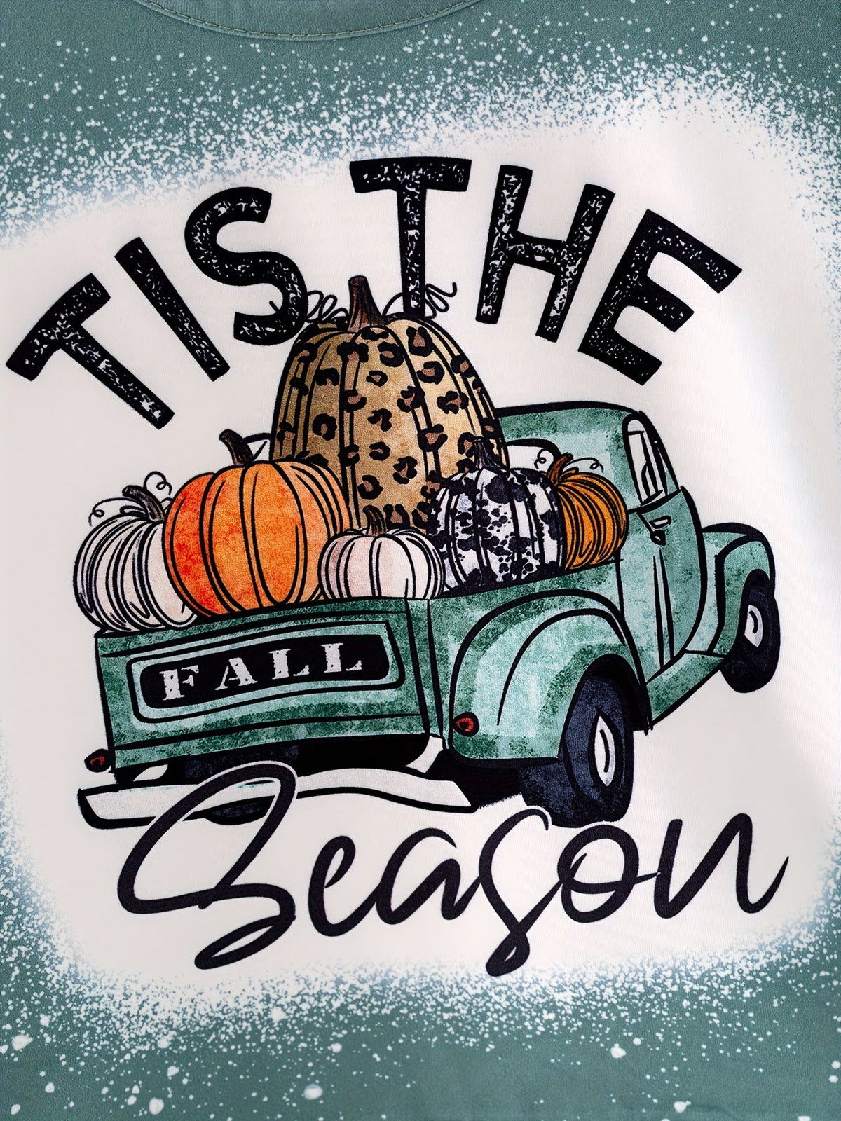 Rylee Faith Designs - Fall Thanksgiving Halloween 3 pieces Short sleeve O-neck T-shirt - alternate view 5