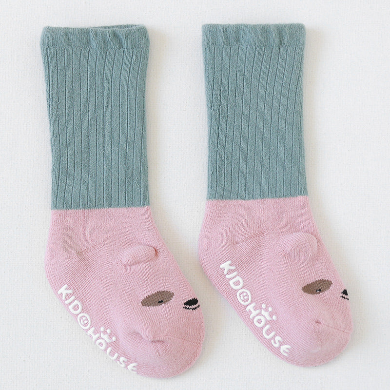 Thick Terry Baby Middle Tube Stereoscopic Anti-skid Floor Socks - Cindi Book
