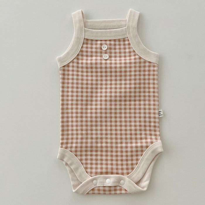 Newborn Cotton Sleeveless Jumpsuit Vest Garments - Cindi Book