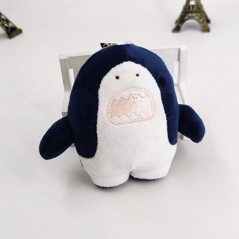 Color Plush Pendant Fragrance Shark Cute Keychain - Cindi Book