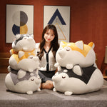Lazy Husky Shiba Inu Pillow Girl Sleeping Doll - Cindi Book