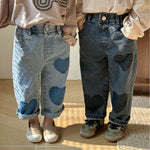 Children Soft Jeans Casual Straight Trousers - Cindi Book