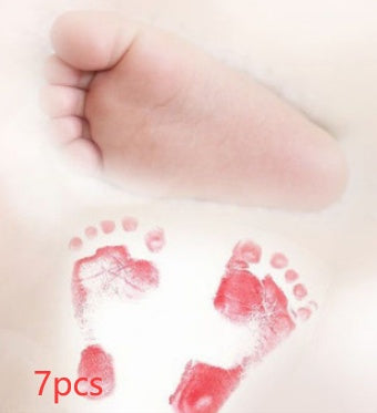 Anti - virus infective baby hand - foot - hand - hand - hand - hand - foot - hand printing table baby footprint - free washing printing oil - Cindi Book