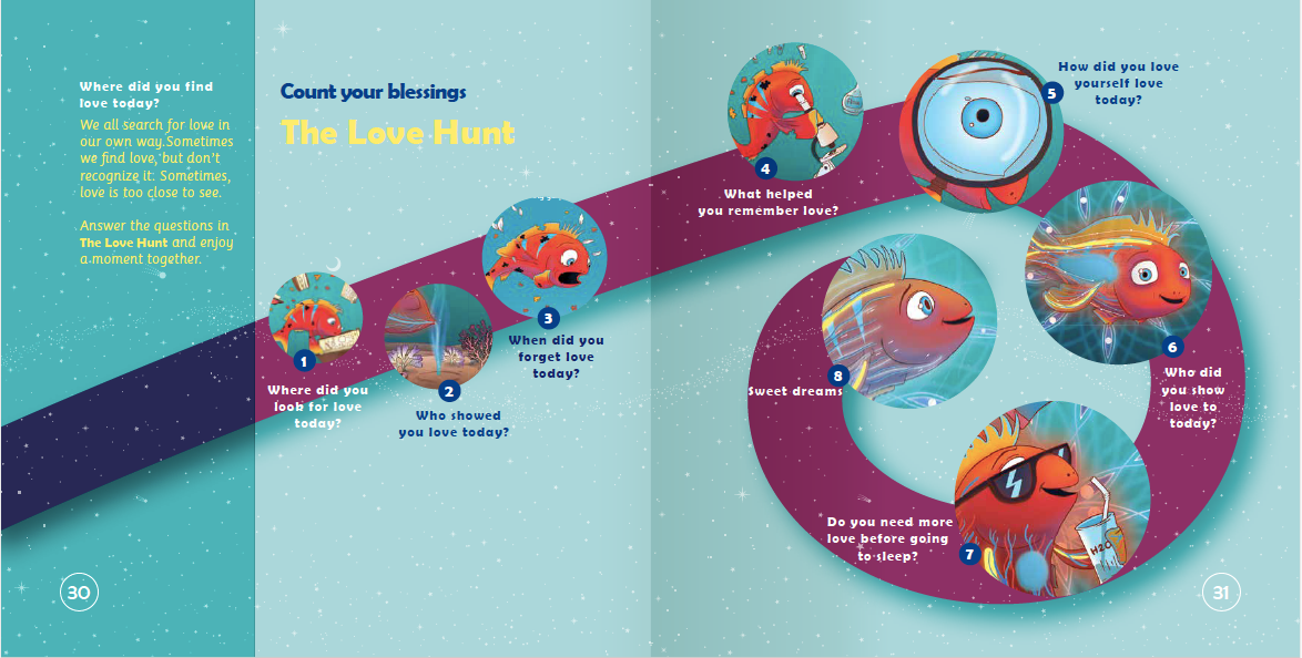 The Fish Who Searched for Water: Helping children find comfort in what they already have