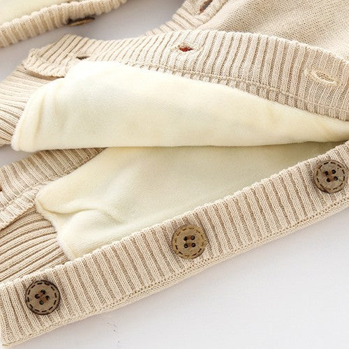 Newborn Baby Clothes Baby Crawling Clothes Thickening Out Baby Harness - Cindi Book