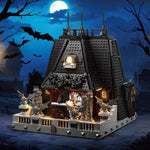 Baka 33214 Black Wednesday Small Black House Building Street View Model Building Blocks Children's Puzzle Toys Storage - Cindi Book