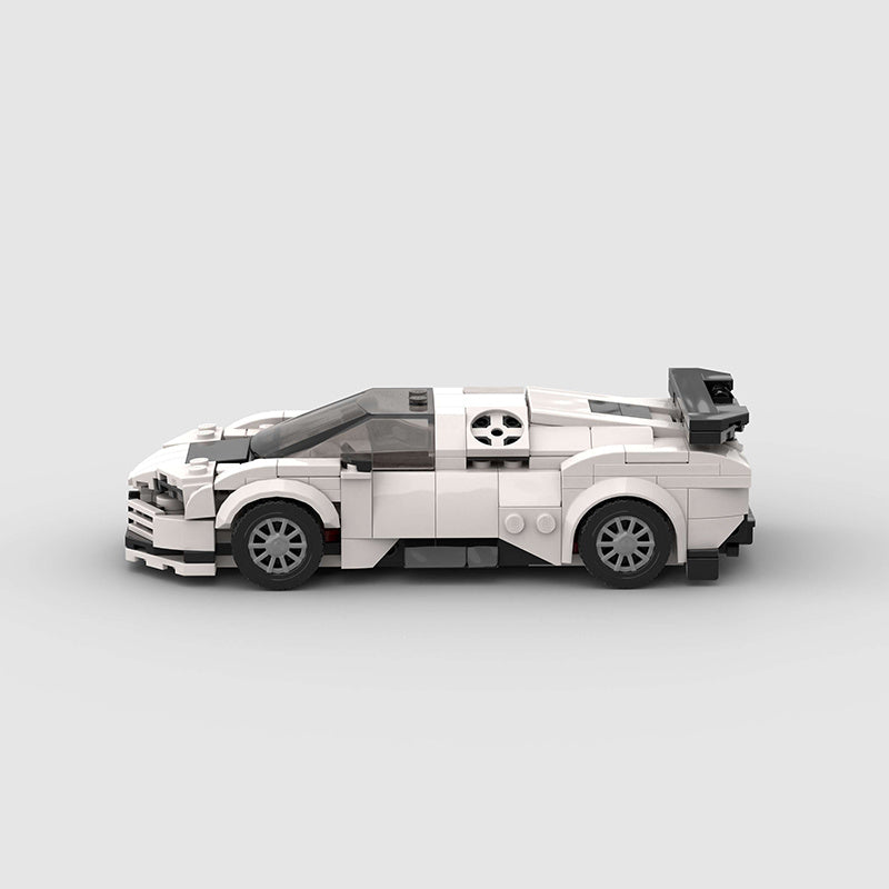 Built-up Block Series 8-grid Racing Model - Cindi Book