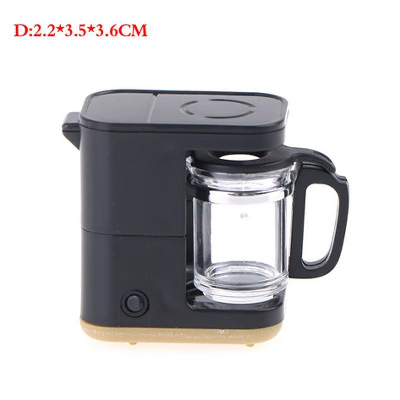 112 Dollhouse Mini Model Miniature Three-color Oven Coffee Machine - Cindi Book