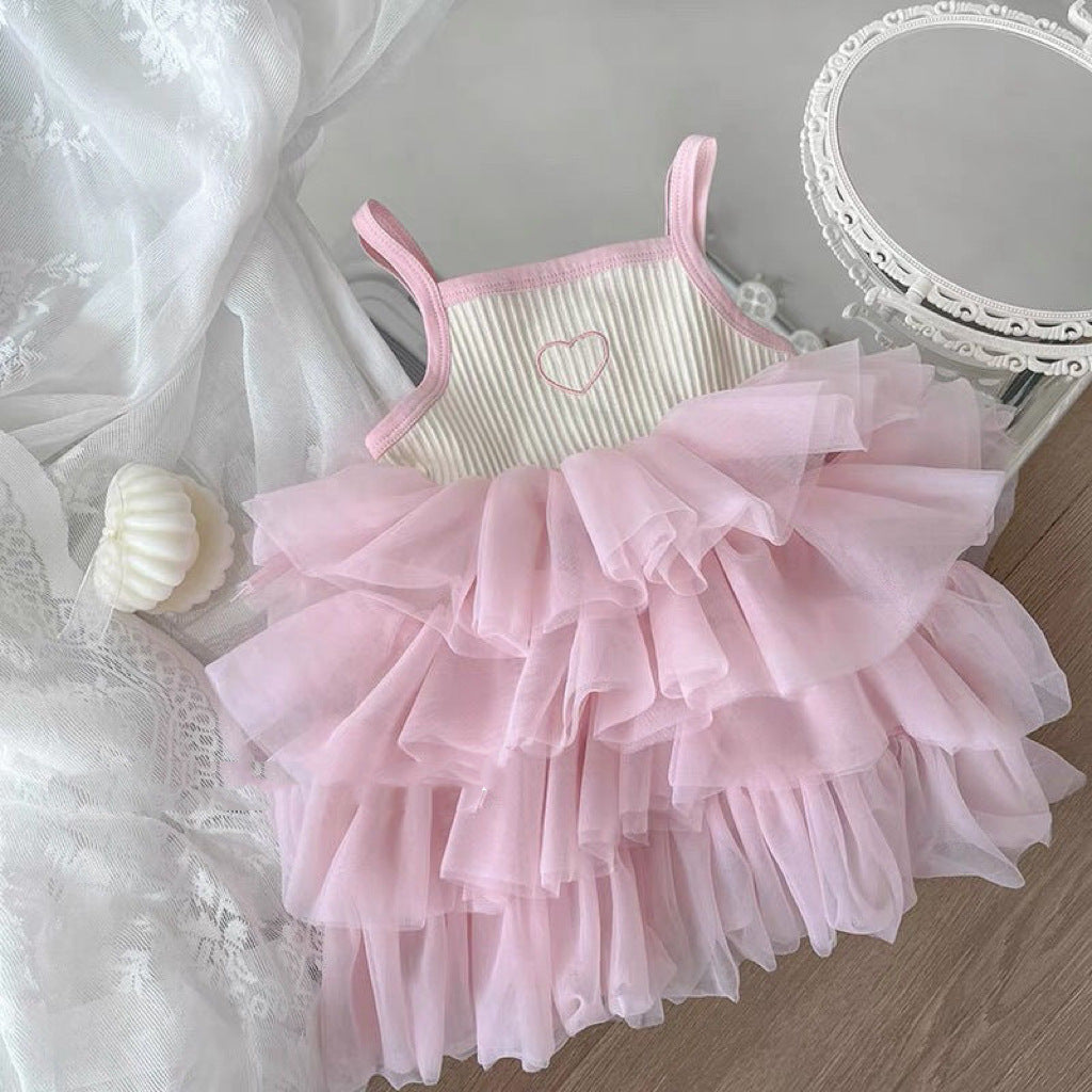 Girl's New Fashionable Baby Cake Dress - Cindi Book