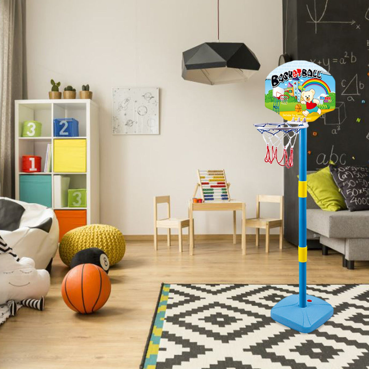 Indoor And Outdoor Liftable Basketball Hoop Sports Toys - Cindi Book