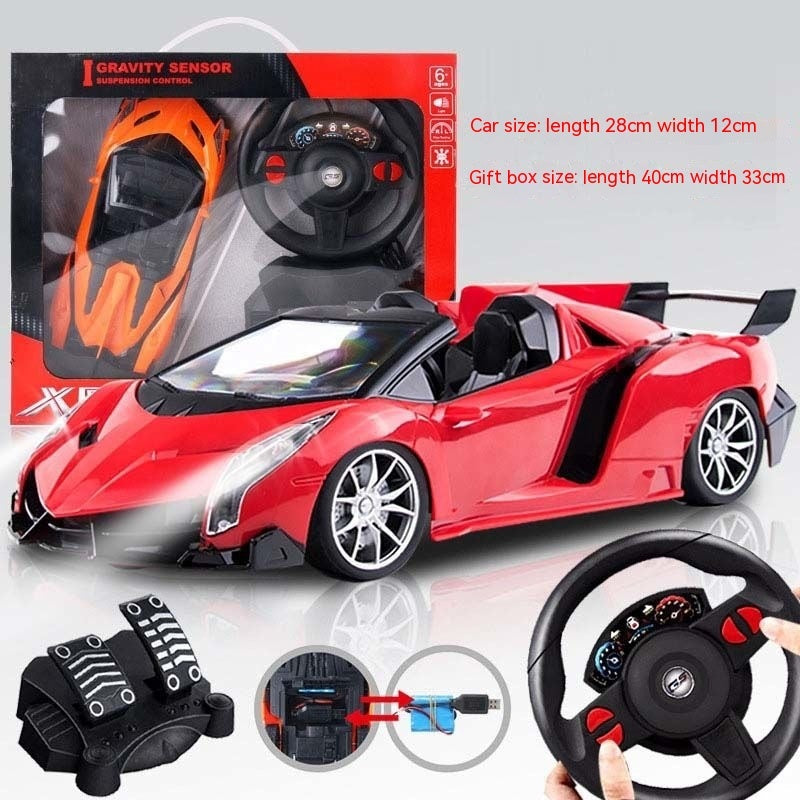 Remote Control Electric Drop-resistant Drift Racing Toy Model - Cindi Book