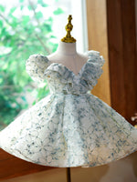 New Floral Princess Dress For Flower Girlssimple And Adorable For Kids Birthdays - Cindi Book