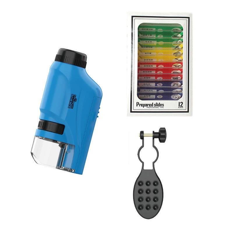 Children's Portable Optical Handheld Microscope Toy Mini Creature - Cindi Book