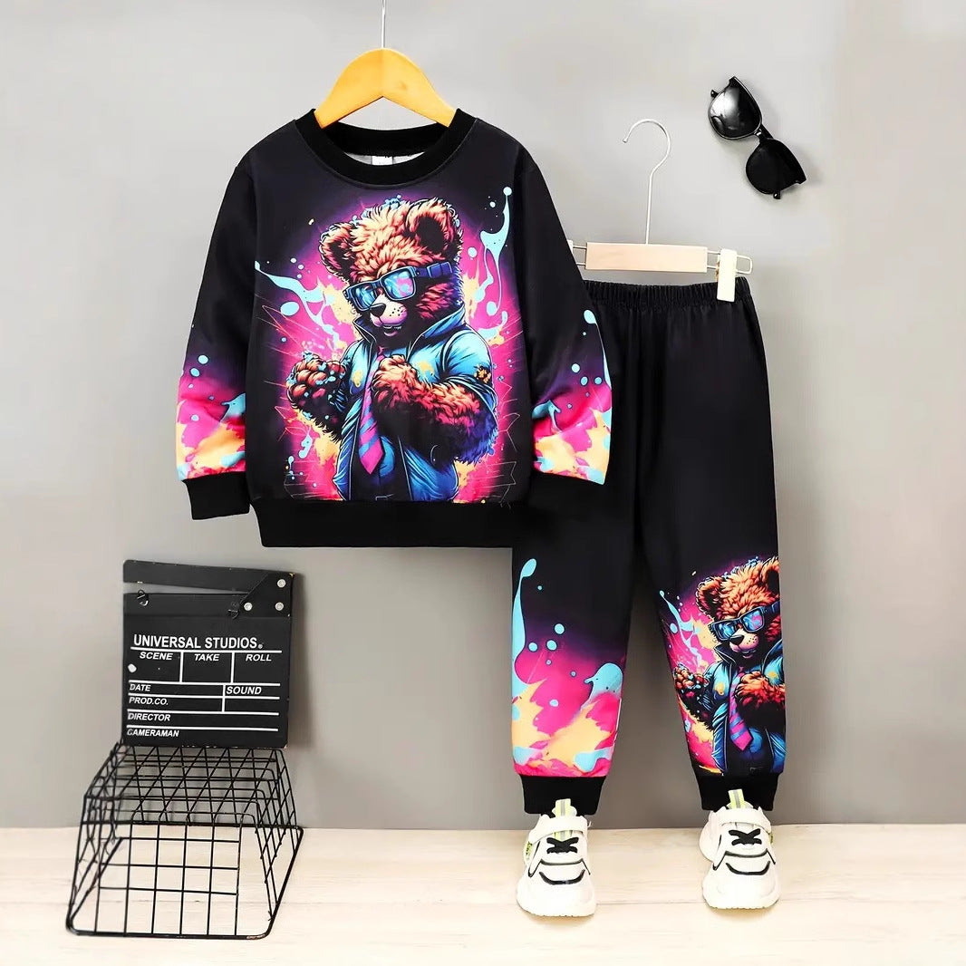 Boys Hoodie Spring Autumn New Arrival Crew-Neck Sweatshirt - Cindi Book