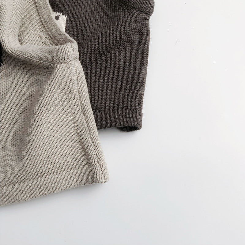Spring And Autumn Vest Sleeveless Jacquard Knitted Cotton - Cindi Book