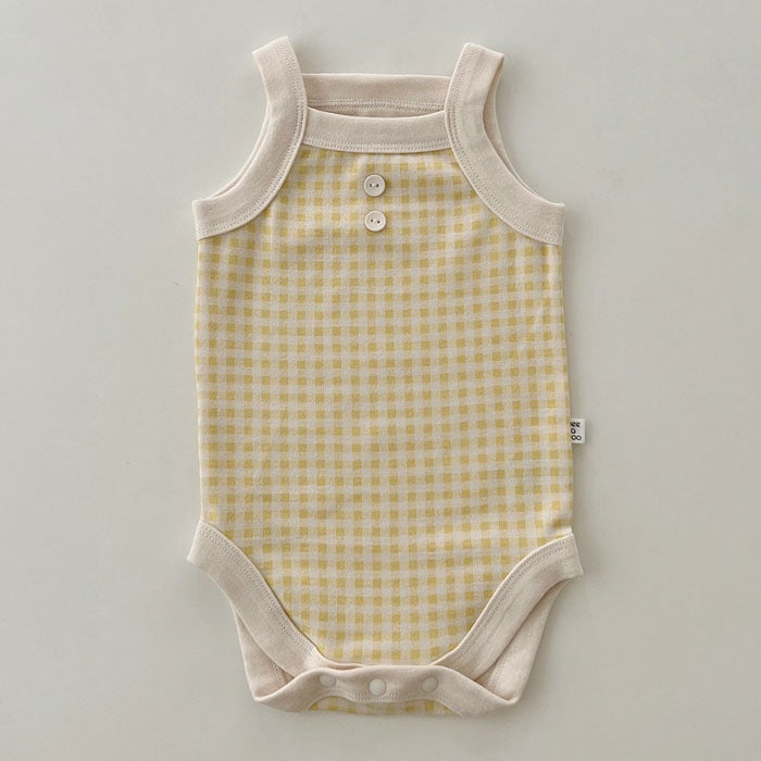 Newborn Cotton Sleeveless Jumpsuit Vest Garments - Cindi Book