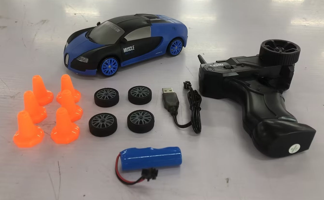 2.4G Drift Rc Car 4WD RC Drift Car Toy Remote Control GTR Model AE86 Vehicle Car RC Racing Car Toy For Children Christmas Gifts - Cindi Book