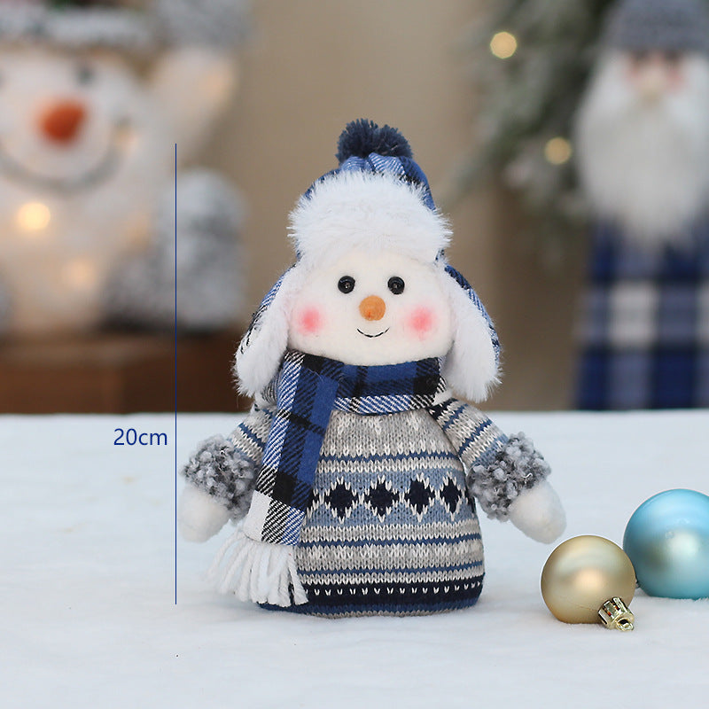 Blue Fabric Figurine Doll Cute - Cindi Book