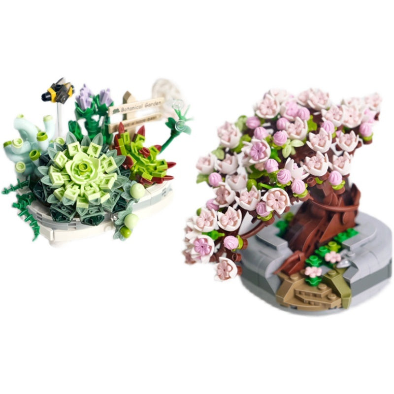 Blossom Pot Simulation Green Plant Household Decoration Toys - Cindi Book