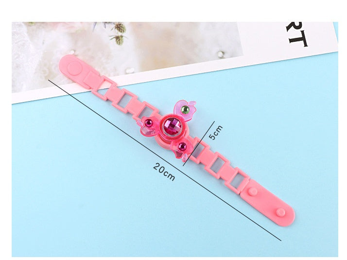 Luminous LED Light Fidget Spinner Hand Top Spinners Glow In Dark Light EDC Figet Spiner Finger Stress Relief Toys Kid's Bracelet - Cindi Book