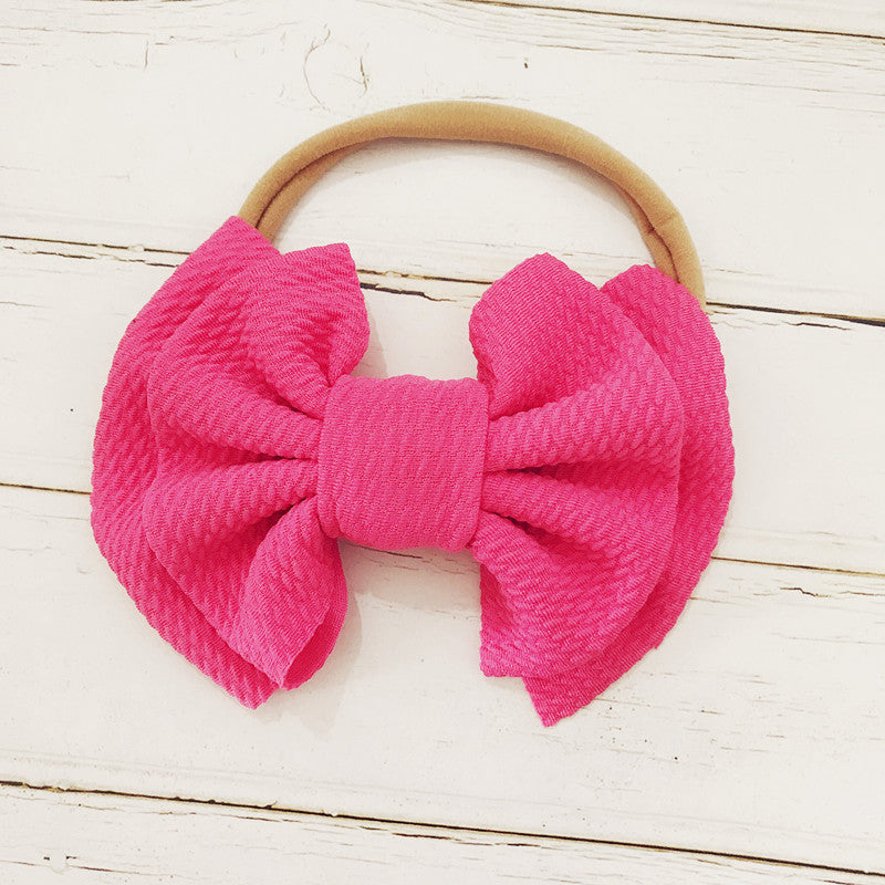 Children's Bow Hair Band Baby Double Layer - Cindi Book