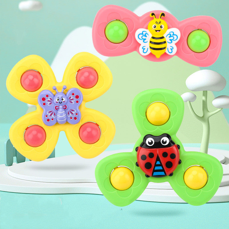 Baby Playing In Water And Bathing Fingertip Spinning Top Toy - Cindi Book