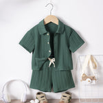 Fashion Personality Boys Summer T-shirt Suit - Cindi Book