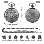 Retro Creative Pocket Watch Shaped Tabletop Game Dice Set -7PCS Metal Polyhedral Dice, Steampunk Style Portable DND Dice Set, Exquisite Metal Craftsmanship, Adding Unique Charm To Tabletop Games - Cindi Book