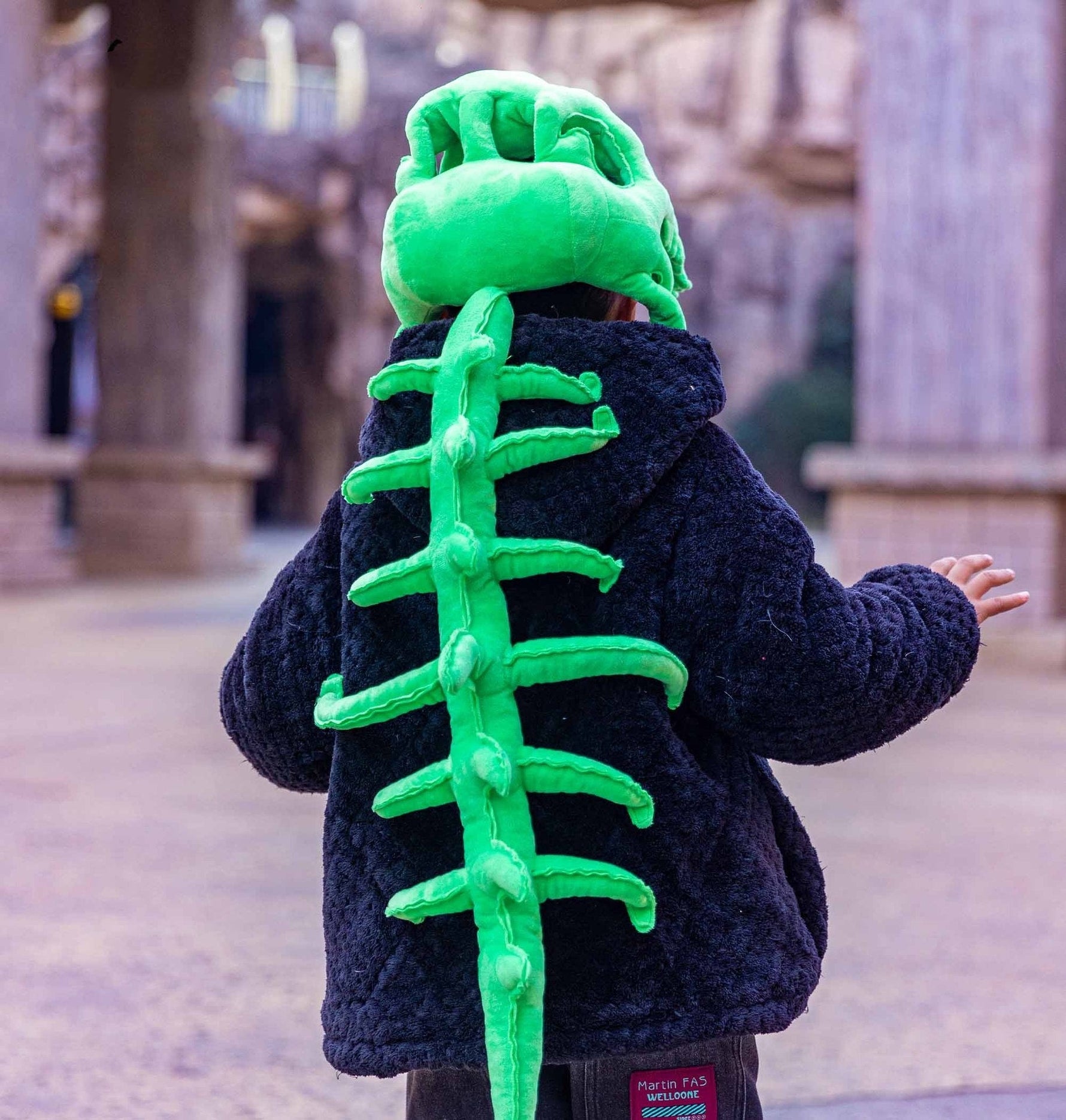 Chinese Dinosaur Garden Dinosaur Skeleton Dress Up Costume Props - Cindi Book
