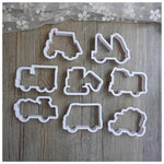 Various Plastic Cake Decorations For Excavator Waterwheel - Cindi Book