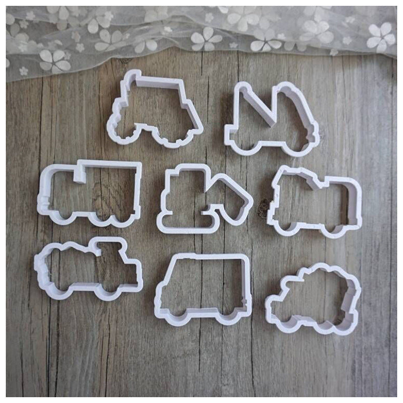 Various Plastic Cake Decorations For Excavator Waterwheel - Cindi Book