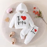 Hooded Printed Sweater Trousers Suit Casual All-matching - Cindi Book